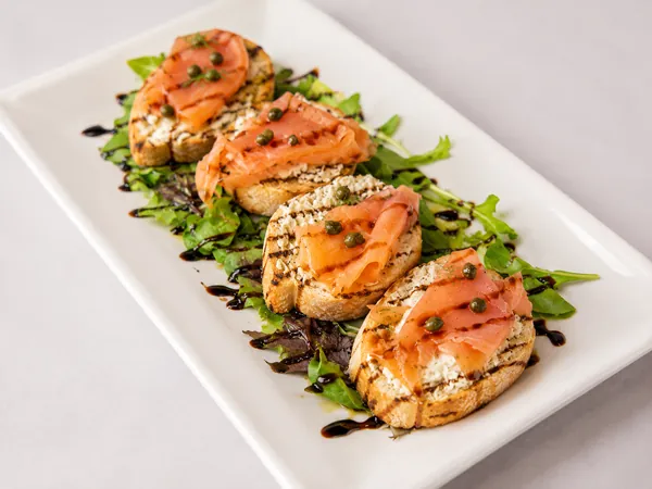 Smoked Salmon Bruschetta special